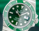 Rolex Submariner Green Ceramic Bezel Green Dial SS Ref. 116610LV