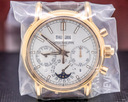 Patek Philippe Split Second Perpetual Calendar Chronograph Rose Gold UNWORN Ref. 5204R-001