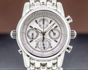 Maurice Lacroix Masterpiece Chronograph Globe GMT Silver Dial SS / SS Ref. MP6398-SS-002