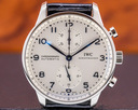IWC Portuguese Chronograph SS Silver Dial / Blue Numerals Ref. IW371446