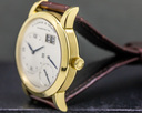 A. Lange and Sohne Lange 1 18K Yellow Gold Blue Hands Silver Dial Ref. 101.022
