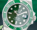 Rolex Submariner Green Ceramic Bezel Green Dial SS UNWORN Ref. 116610LV