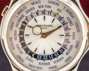 Patek Philippe World Time 18K White Gold Silver Dial Ref. 5130G-001