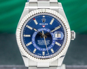 Rolex Sky Dweller Steel Blue SS / Bracelet Ref. 326934