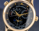 Jaeger LeCoultre Master Geographic 18K Rose Gold Black Dial Ref. 142.2.92.S