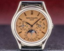 Patek Philippe Perpetual Calendar Saatchi SALMON DIAL 18K White Gold LIMITED Ref. 3940G-029