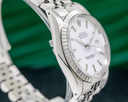 Rolex Datejust White Dial / Jubilee SS Ref. 16030