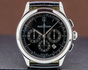 Jaeger LeCoultre Master Control Chronograph SS Black Dial Ref. 1538470