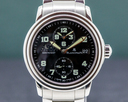 Blancpain Timezone Black Military Dial SS Bracelet Ref. 2160-1130M-71