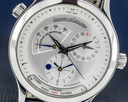 Jaeger LeCoultre Master Geographic Steel Silver Dial / Deployment Ref. 142.8.92