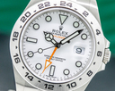 Rolex Explorer II White Dial SS 2019 Ref. 216570