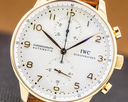 IWC Portugieser Chronograph 18K Rose Gold / Silver Dial Ref. IW371480