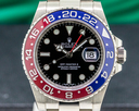 Rolex GMT Master II 116719 Blue / Red 18K White Gold Ref. 116719BLRO