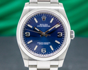 Rolex Oyster Perpetual SS Blue Dial Ref. 116000