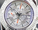 Breitling Chronomat Evolution Chronograph SS Silver Dial Ref. A13356