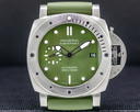 Panerai Submersible Verde Militare Stainless Steel 42MM LIMITED Ref. PAM01055