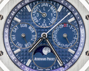 Audemars Piguet Royal Oak Perpetual Calendar 26574ST SS Blue Dial W EXTRAS 41MM Ref. 26574ST.OO.1220ST.02