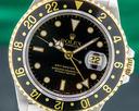Rolex GMT Master II 18K / SS Black Dial Ref. 16713