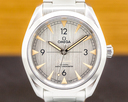 Omega Railmaster Master Chronometer SS Co Axial Silver Dial Ref. 220.10.40.20.06.001