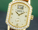 A. Lange and Sohne Ladies Arkade 18K Yellow Gold Diamond Bezel Ref. 801.021