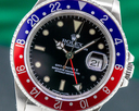Rolex GMT Master II SS Red / Blue Pepsi Bezel Ref. 16710
