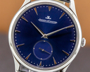 Jaeger LeCoultre Master Grande Ultra Thin Blue Dial SS Ref. 135.84.80