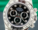 Rolex Daytona 116509 Black Diamond Dial 18K White Gold Ref. 116509
