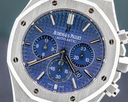 Audemars Piguet Royal Oak Chronograph BLUE DIAL BOUTIQUE SS 41MM Ref. 26320ST.OO.1220ST.03