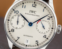 IWC Portuguese 7 Day SS / Blue Numerals Ref. IW500107