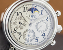 IWC Da Vinci Perpetual Calendar Chronograph SS White Dial SERVICED Ref. IW375803