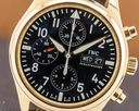 IWC Pilot Chronograph Black Dial Rose Gold Ref. IW371713