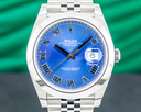 Rolex Datejust 41 Blue Roman Dial SS UNWORN Ref. 126300