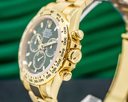 Rolex Daytona 18k Yellow Gold / GREEN DIAL *Celebrity Owned* Ref. 116508