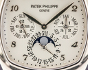 Patek Philippe Perpetual Calendar 18K White Gold Cushion Case FULL SET UNWORN Ref. 5940G-001
