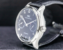 IWC Portuguese 7 Day Automatic SS Black Dial Silver Numerals Ref. IW500109
