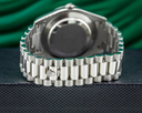 Rolex Platinum Day Date II Black Dial Arabic Numerals RARE Ref. 218206