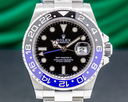Rolex GMT Master II 116710 Ceramic Black & Blue Batman SS Ref. 116710BLNR