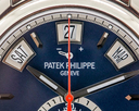 Patek Philippe Annual Calendar 5960/01G Chronograph White Gold Blue Dial Ref. 5960/01G-001