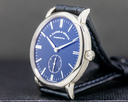 A. Lange and Sohne Saxonia 219.028 Manual Wind 18K White Gold Blue Dial 35MM Ref. 219.028