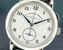 A. Lange and Sohne 1815 Homage to Walter Lange Jumping Seconds Limited 18K White Gold Ref. 297.026