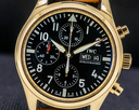 IWC Pilot Chronograph Black Dial Rose Gold Ref. IW371713