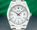Rolex Datejust 41 126300 Silver Stick Dial SS Ref. 126300