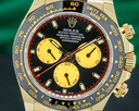 Rolex Daytona Black Dial 18K Yellow Gold / Rubber UNWORN Ref. 116518LN