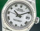 Rolex Lady Datejust White Dial Jubilee SS / Oyster Ref. 179174