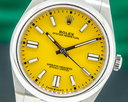 Rolex Oyster Perpetual 124300 41mm SS / Yellow Dial NEW 2020 Ref. 124300