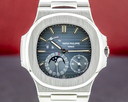 Patek Philippe Nautilus 5712 Moonphase Power Reserve SS FULL PP SERVICE Ref. 5712/1A-001