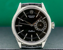 Rolex Cellini Date Black Dial 18K White Gold UNWORN 2020 Ref. 50519