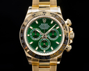 Rolex Daytona 116508 18k Yellow Gold / Green Dial 2020 UNWORN Ref. 116508