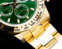 Rolex Daytona 116508 18k Yellow Gold / Green Dial 2020 UNWORN Ref. 116508