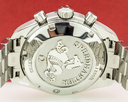 Omega Speedmaster Chronograph 38mm white ceramic Bezel SS / Bracelet Ref. 324.30.38.40.04.001